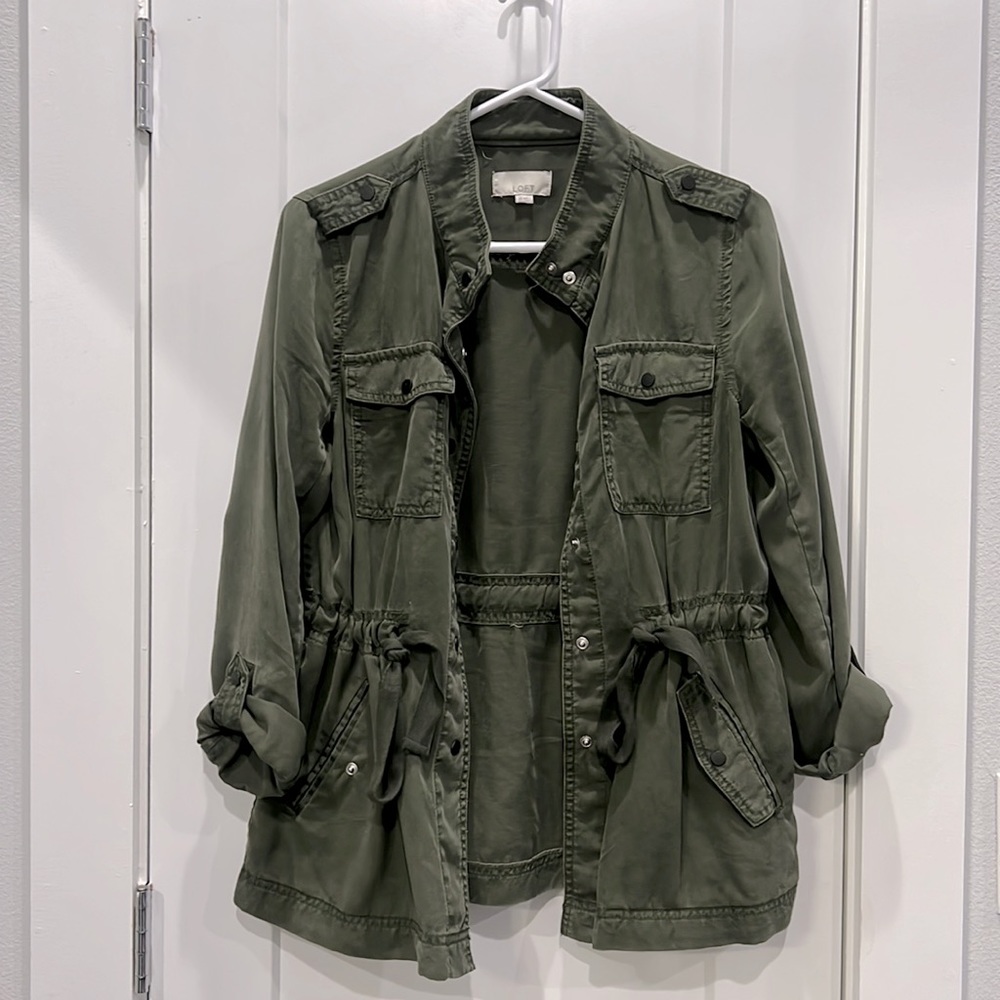 Fall is almost here! Loft Forest Green Women’s Utility Jacket - Extra Small